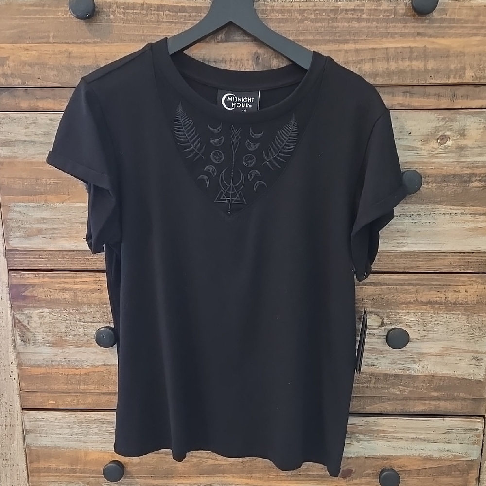 Midnight Hour Fern Relics Top